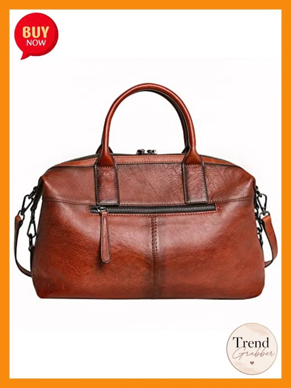 Genuine Leather Satchel Purse Hobo Shoulder Crossbody Bag Medium
